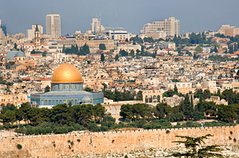 Jerusalem's Dome of the Rock.