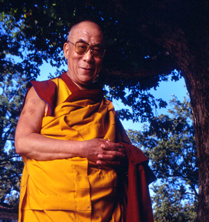 Portrait of the Dalai Lama