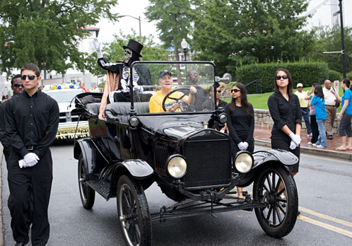 Homecoming parade