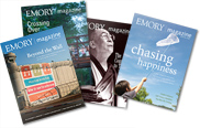 Recent issues of Emory Magazine