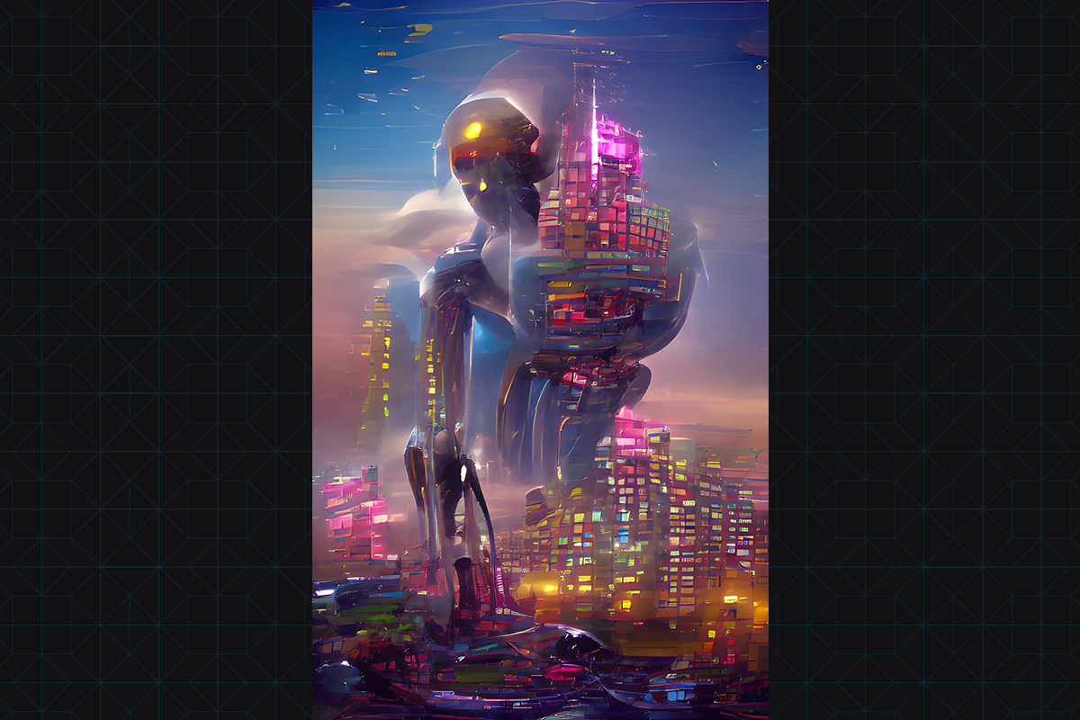 A.I. designed cover