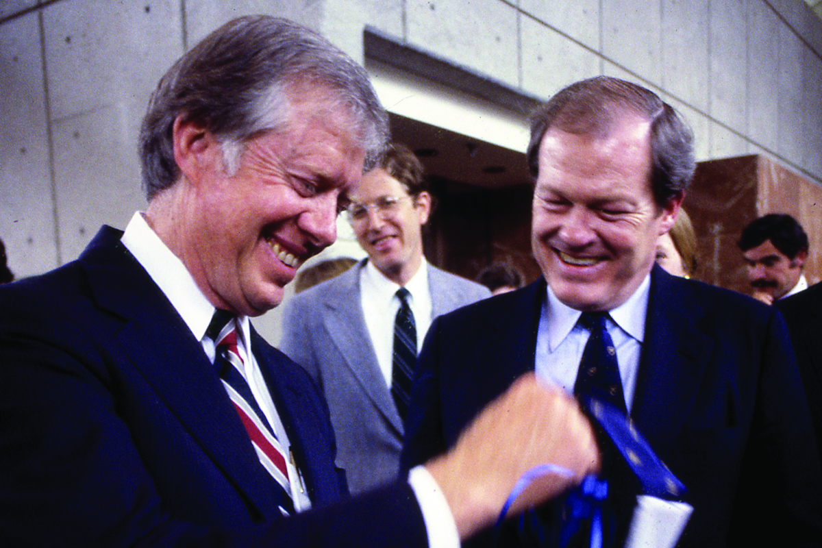President Carter and James Laney